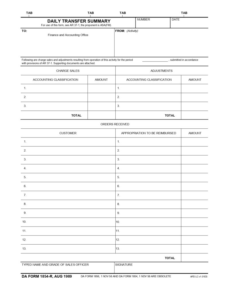 DA FORM 1854-R - Daily Transfer Summary (LRA)_page-0001