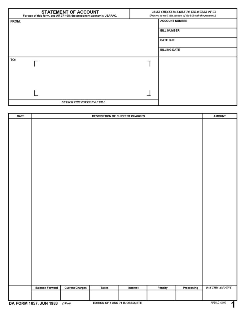 DA FORM 1857 - Statement Of Account_page-0001