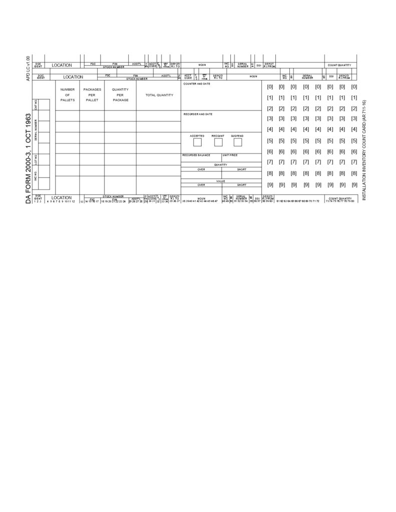 DA FORM 2000-3 - Installation Inventory Count Card_page-0001