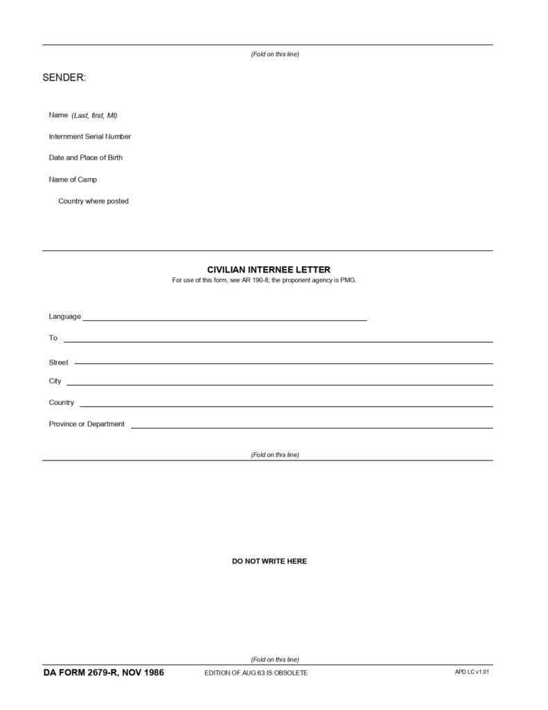 DA FORM 2679-R - Civilian Internee Letter (LRA)_page-0001