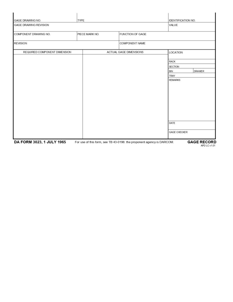 DA FORM 3023 - Gage Record_page-0001