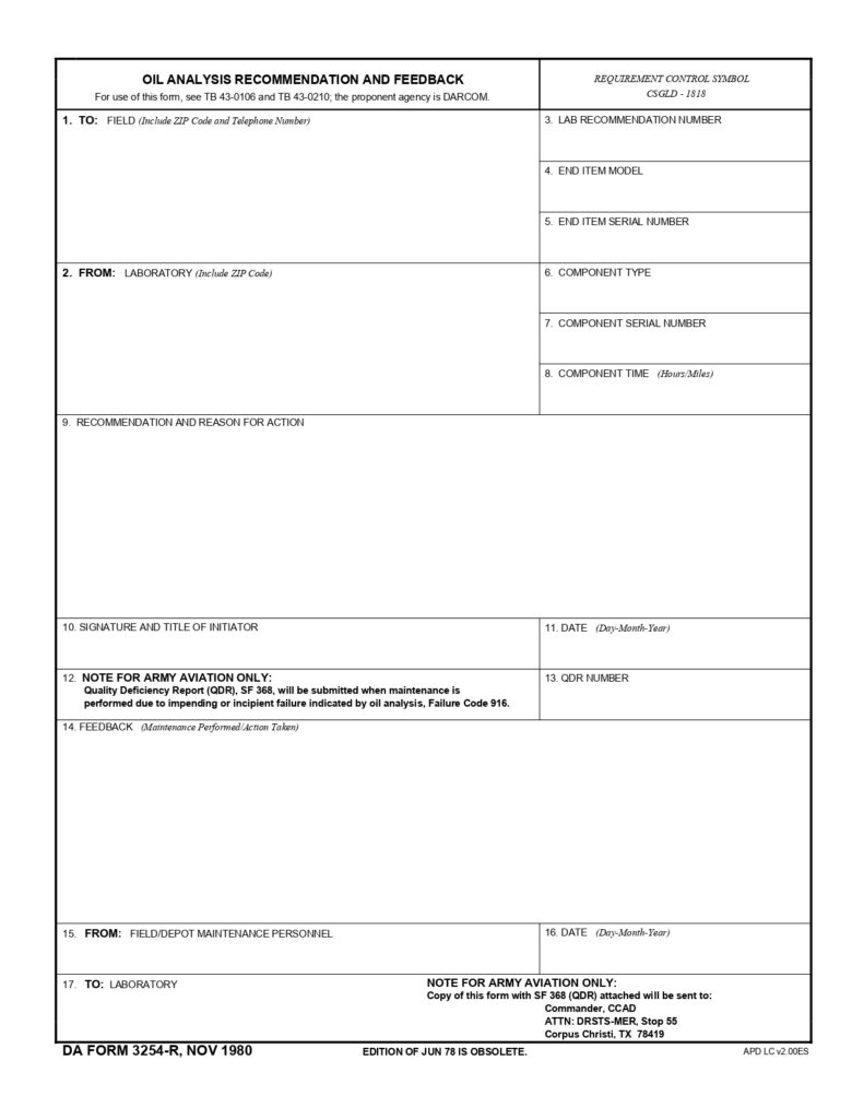 DA FORM 3254-R Fillable - Army Pubs 3254-R PDF_page-0001