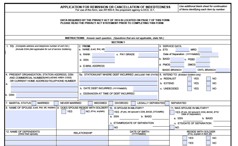 DA FORM 3508 Fillable - Army Pubs 3508 PDF | DA Forms 2024