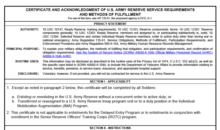 DA FORM 3540 Fillable - Army Pubs 3540 PDF | DA Forms 2024