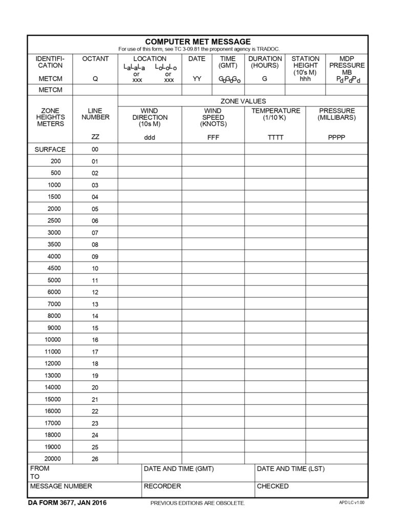 DA FORM 3677 - Computer Met Message_page-0001