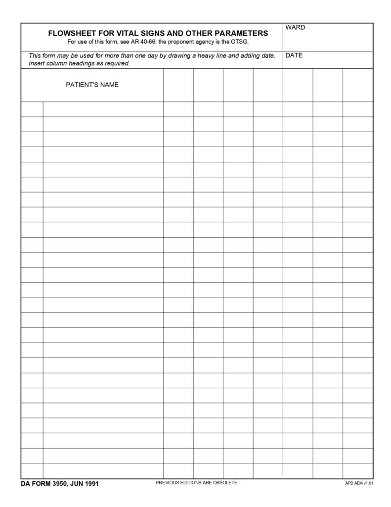 DA FORM 3950 - Flowsheet For Vital Signs And Other Parameters_page-0001