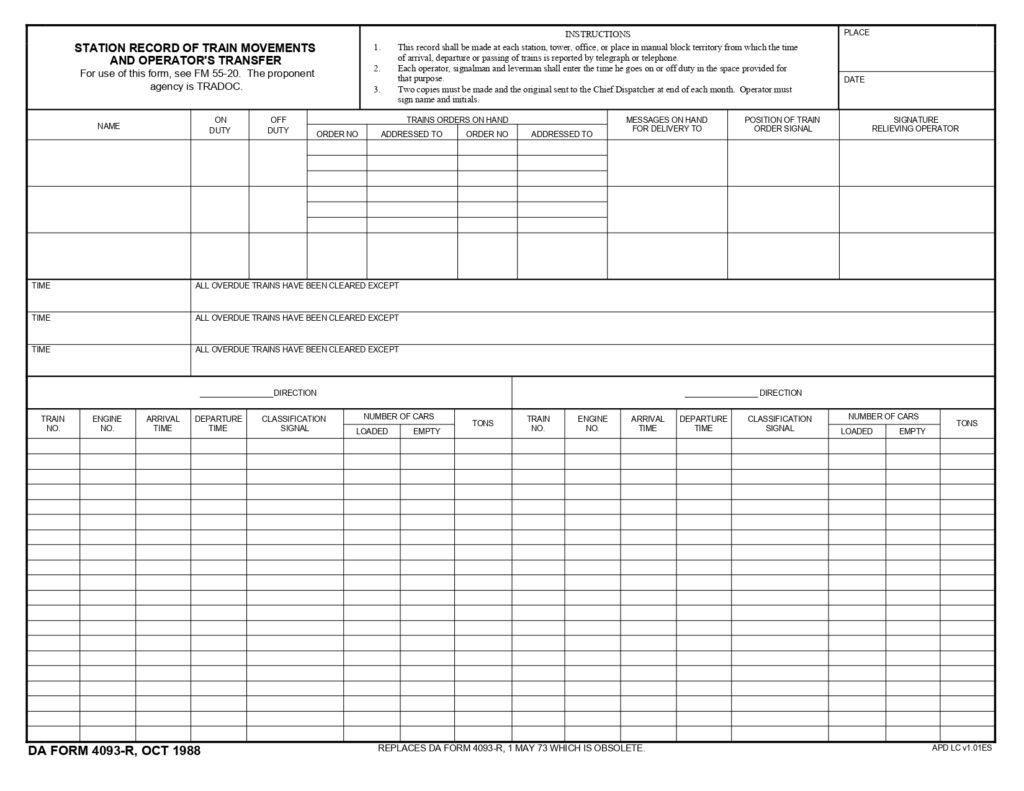 DA FORM 4093-R - Station Record Of Train Movements And OperatorS Transfer (LRA)_page-0001