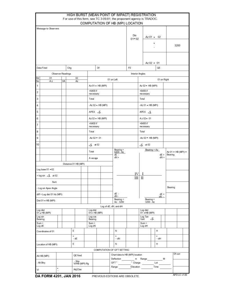 DA FORM 4201 - High Burst (Mean Point Of Impact) Registration_page-0001