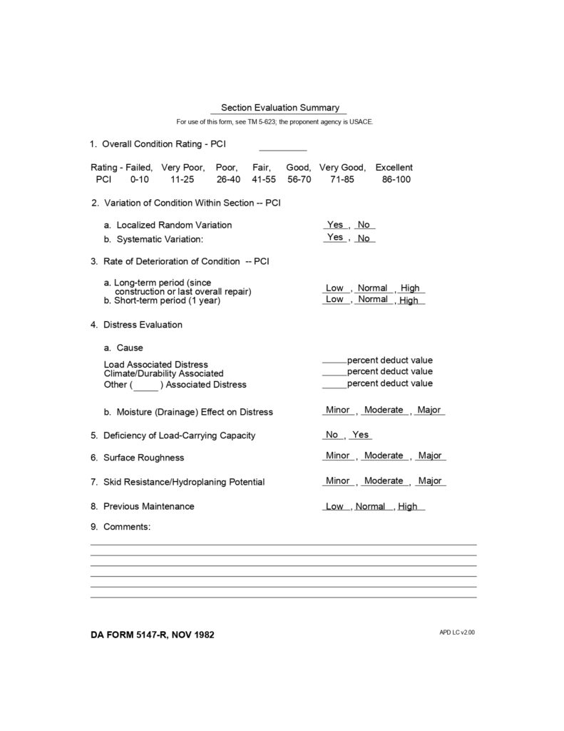 DA FORM 5147-R - Section Evaluation Summary (LRA)_page-0001