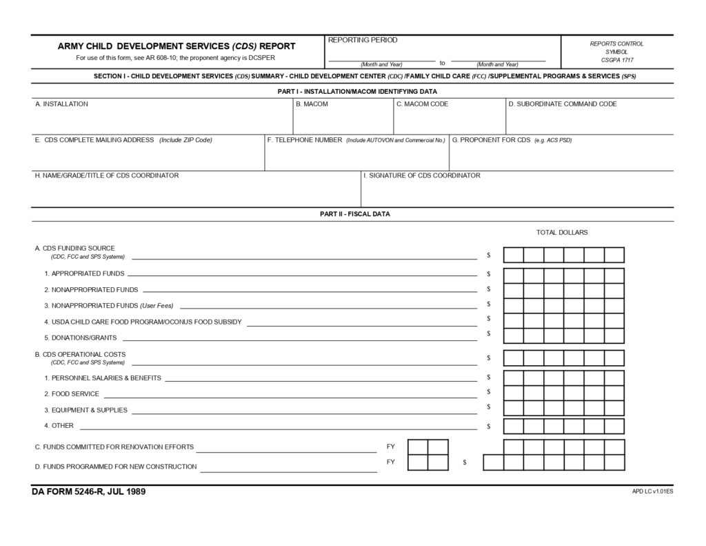 DA FORM 5246-R - Child Development Services (CDS) Report (LRA)_page-0001