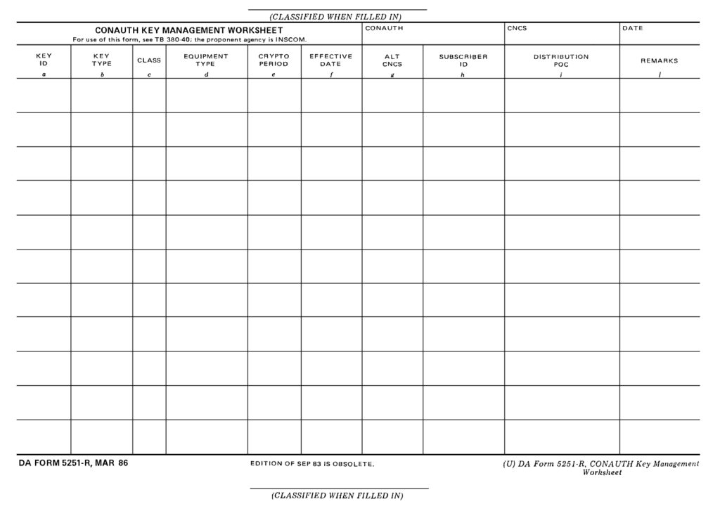 DA FORM 5251-R - Conauth Key Management Worksheet (LRA)_page-0001