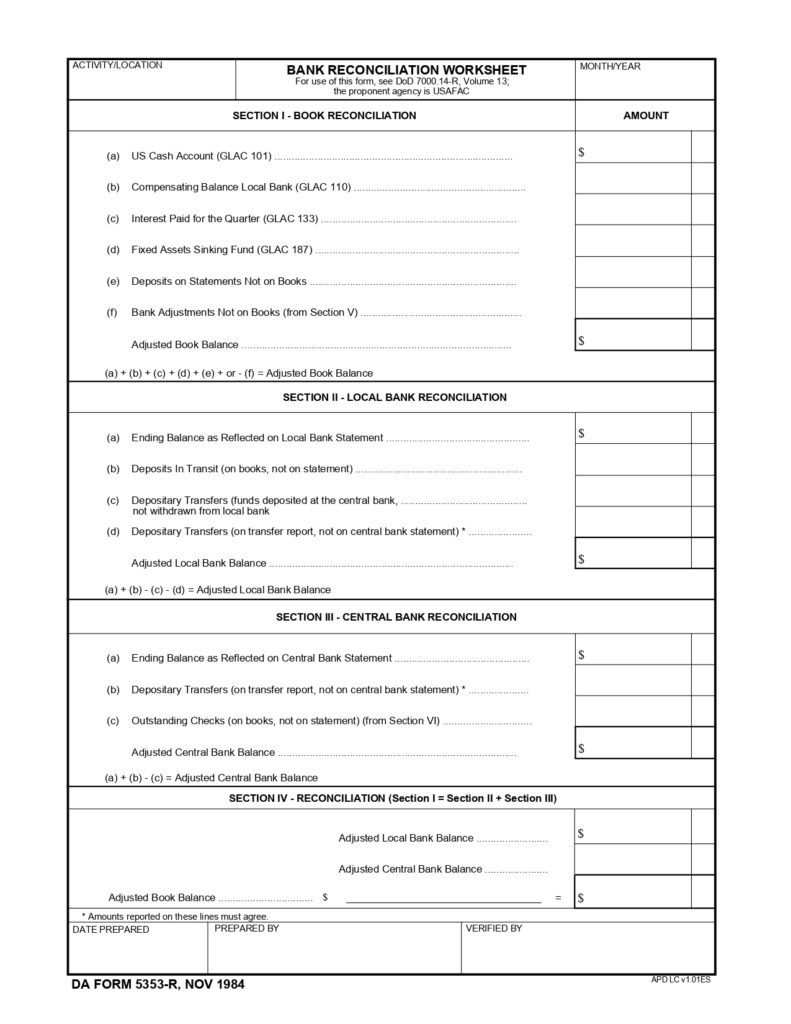 DA FORM 5353-R - Bank Reconciliation Worksheet (LRA)_page-0001