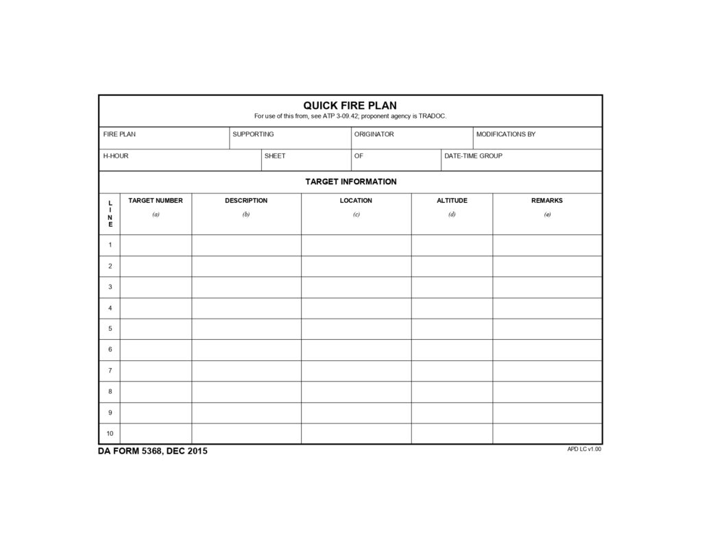 DA FORM 5368 - Quick Fire Plan_page-0001