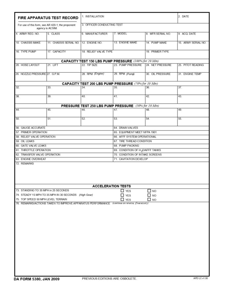 DA FORM 5380 - Fire Apparatus Test Record_page-0001