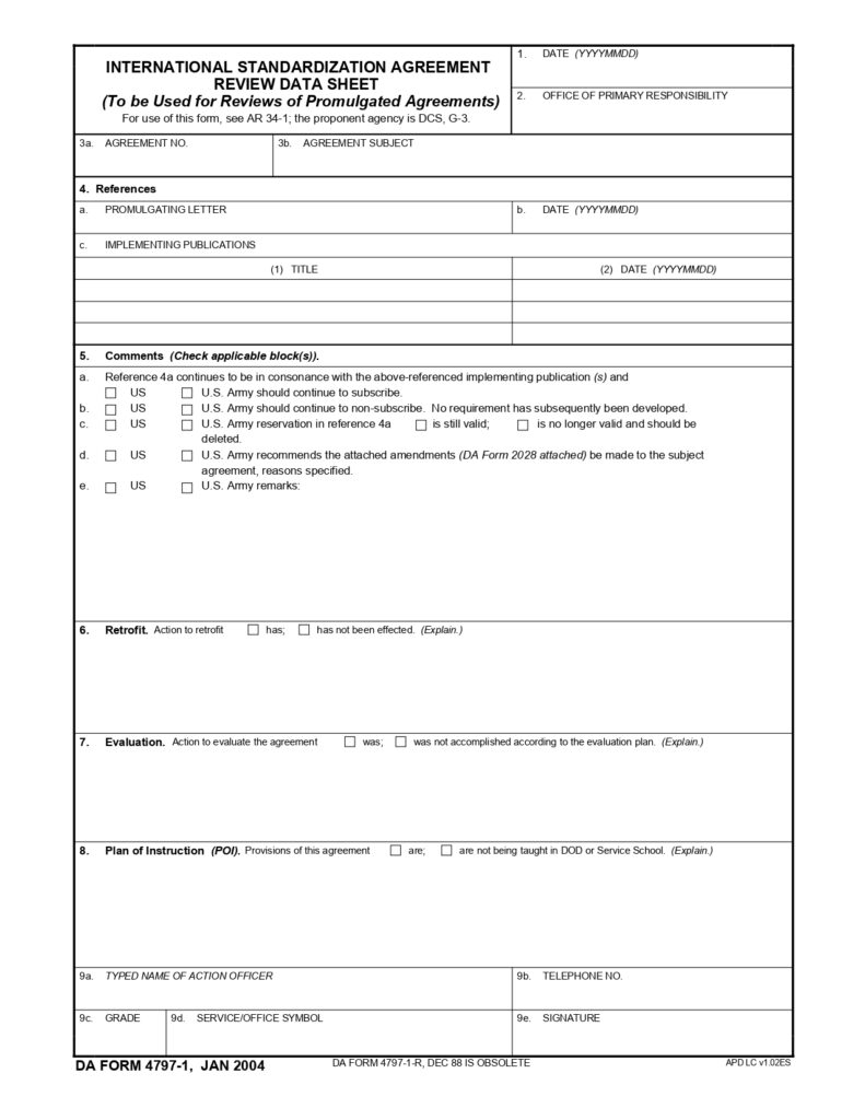 DA FORM ANGKA - International Standardization Agreement Review Data Sheet (To Be Used For Reviews Of Promulgated Agreements)_page-0001